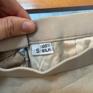 Vintage 100% Silk Skirt